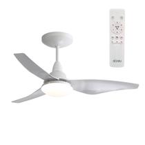 Ventilador de Teto Aliseu Taurus Branco Bivolt, Com Motor Inverter, Led Integrado, Diâmetro de 81cm Ventilador de Teto Aliseu Taurus Branco Bivolt, Com Motor Inverter, Led Integrado, Diâmetro de 81cm