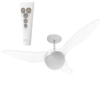 Ventilador de Teto Aliseu Terral controle remoto - 3 Pás Cristais , com luminária Ventilador de Teto Aliseu Terral controle remoto - 3 Pás Cristais , com luminária