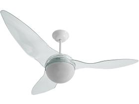 Ventilador de Teto Aliseu Terral controle remoto - 3 Pás Cristais , com luminária Ventilador de Teto Aliseu Terral controle remoto - 3 Pás Cristais , com luminária