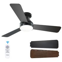 Ventilador de Teto Amico 42" Perfil Baixo com Luz e Controle Remoto