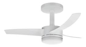 Ventilador De Teto Arno Ultimate Branco Com 3 Pás De Acrílico 127v