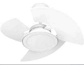 Ventilador de Teto Aventador Led Branco 220v 3 Pás 130w Tron