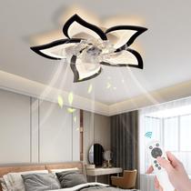 Ventilador de teto Bevenus Flower Light 27.2" Black 110V