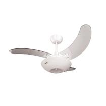 Ventilador de Teto Clean Tron Branco 3 Pás Brancas 127V