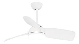 Ventilador De Teto Com Controle Remoto 3 Pas Branco Bivolt Ventilador De Teto Com Controle Remoto 3 Pas Branco Bivolt