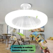 Ventilador De Teto Com Controle Remoto Lâmpada led Refresca - Artic - ELETRICFAN