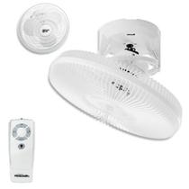 Ventilador de Teto com Controle Remoto Orbital 360 Loren Sid 30Cm Branco Bivolt