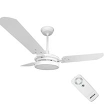 Ventilador de Teto com Controle Remoto Valen LED 18w Branco Ventex