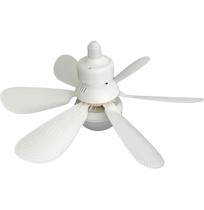 Ventilador de Teto com Lâmpada LED Bivolt 2 em 1 Silencioso para Climatização e Iluminação