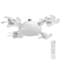 Ventilador de Teto Com Led e Controle Remoto X-cell Xc-mv-12 Ventilador de Teto Com Led e Controle Remoto X-cell Xc-mv-12
