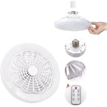 Ventilador de Teto com Luminária e Controle Sofisticado