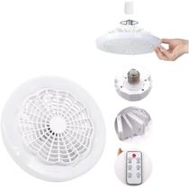 Ventilador De Teto Com Luminária E Controle Sofisticado