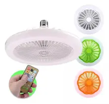 Ventilador de Teto com Luminária LED: Ajustável e Baixo Consumo