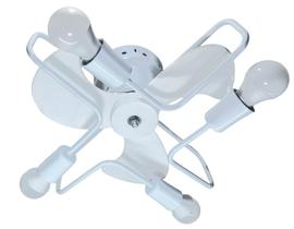 Ventilador de Teto Compacto em alumínio com motor WEG Potente Bivolt