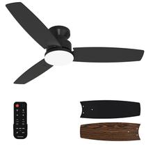Ventilador de Teto Conciseer 42" Luz Dimerizável 18W 3 Hélices Preto Ventilador de Teto Conciseer 42" Luz Dimerizável 18W 3 Hélices Preto