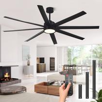 Ventilador de Teto Conciseer 72" 8 Hélices 24W 6 Velocidades Controle Remoto Ventilador de Teto Conciseer 72" 8 Hélices 24W 6 Velocidades Controle Remoto