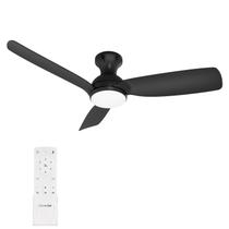 Ventilador de Teto Consciot 44" Perfil Baixo com Luz e Controle Remoto 6 Velocidades