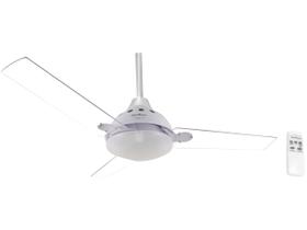 Ventilador de teto cristal 131w bvt05b com controle 220v