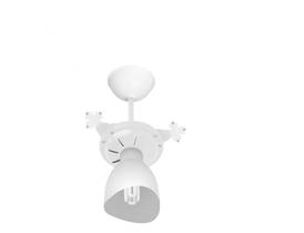 Ventilador de Teto Delta Cristal Light 3p pc 127v bco c3v - Venti Delta Ventilador de Teto Delta Cristal Light 3p pc 127v bco c3v - Venti Delta
