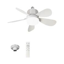 Ventilador De Teto Dimmable 2 Em 1 De 16 Polegadas Com Luz E Controle Remoto Soquete E27 Para Quarto Ventilador De Teto Dimmable 2 Em 1 De 16 Polegadas Com Luz E Controle Remoto Soquete E27 Para Quarto