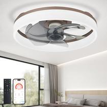Ventilador de teto DINGLILIGHTING DLLT 16" LED sem lâmina Ventilador de teto DINGLILIGHTING DLLT 16" LED sem lâmina