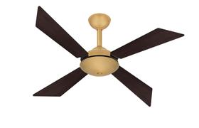 Ventilador De Teto Dourado Tech 4 Pás Econômico Ventax 110V