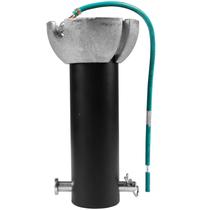 Ventilador de teto Downrod 15 cm preto para compatibilidade multimarcas Ventilador de teto Downrod 15 cm preto para compatibilidade multimarcas