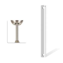 Ventilador de teto Downrod Nianzcy 30cm branco de 1 polegada OD Ventilador de teto Downrod Nianzcy 30cm branco de 1 polegada OD