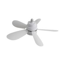 Ventilador De Teto E27 Desmontável Com Controle Remoto, Silencioso, 3 Velocidades, 3 Cores Para Sala