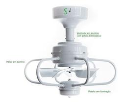 Ventilador De Teto Eclipse S/lamp Acvent 8029 Branco Bivolt Ventilador De Teto Eclipse S/lamp Acvent 8029 Branco Bivolt