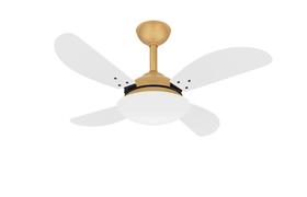 Ventilador De Teto Econômico Fly 4 Pás Dourado Ventax 220V