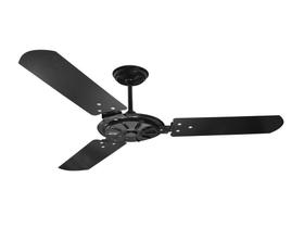 Ventilador De Teto Econômico Preto Pás De Mdf Comercial 110V