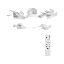 Ventilador De Teto Em Forma De Drone Com Luz E27 E Controle Remoto, Ventilador Silencioso Para Sala