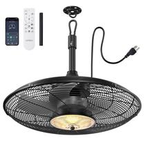 Ventilador de teto externo Addlon 20" impermeável com luz Ventilador de teto externo Addlon 20" impermeável com luz