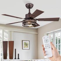 Ventilador de teto Fabbulous 42" DC Motor 6 Velocidades Oil Bronze