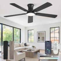 Ventilador de teto Fanbulous 132 cm com luz LED e controle remoto