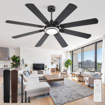 Ventilador de Teto Fanbulous 165 cm com Luz e Controle Remoto 6 Velocidades Ventilador de Teto Fanbulous 165 cm com Luz e Controle Remoto 6 Velocidades