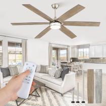 Ventilador de Teto Fanbulous 165 cm com Luz LED, Controle Remoto e Motor DC Ventilador de Teto Fanbulous 165 cm com Luz LED, Controle Remoto e Motor DC