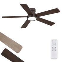 Ventilador de Teto Fanbulous 48 polegadas com Luzes e Controle Remoto Bronze Óleo