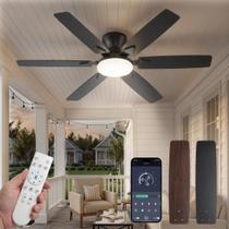 Ventilador de Teto Fanbulous 52" 6 Pás LED com Controle por App e Controle Remoto Ventilador de Teto Fanbulous 52" 6 Pás LED com Controle por App e Controle Remoto