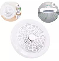 Ventilador De Teto Função Luminária Led Bivolt Com Controle