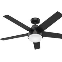 Ventilador de Teto Hunter 51314 Aerodyne 132 cm Preto Fosco Ventilador de Teto Hunter 51314 Aerodyne 132 cm Preto Fosco
