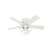 Ventilador de teto Hunter 52152 Crestfield 42" White LED Light Ventilador de teto Hunter 52152 Crestfield 42" White LED Light