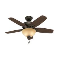 Ventilador de Teto Hunter Builder 52218 42 polegadas com Luz LED Bronze