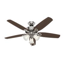 Ventilador de teto Hunter Builder Plus 132 cm LED de 5 pás Ventilador de teto Hunter Builder Plus 132 cm LED de 5 pás