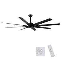 Ventilador de teto industrial Okkifann 191cm com motor DC de 8 pás Ventilador de teto industrial Okkifann 191cm com motor DC de 8 pás