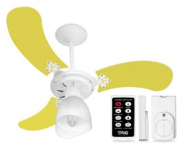 Ventilador de Teto Infantil Venti Delta Baby Colors Controle Remoto