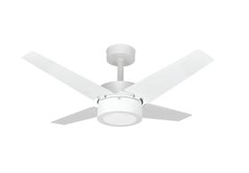 Ventilador de Teto Infinity Linea LED 3000K Branco 4 Pás 220 V + Controle 1054 Ventilador de Teto Infinity Linea LED 3000K Branco 4 Pás 220 V + Controle 1054