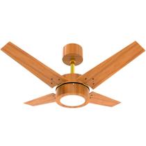 Ventilador de Teto Infinity Linea LED 6000K Dourado Freijó 4 Pás 110 V 1062 + Controle Remoto Ventilador de Teto Infinity Linea LED 6000K Dourado Freijó 4 Pás 110 V 1062 + Controle Remoto