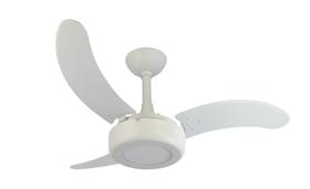 Ventilador de Teto Infinity Lux LED 3000K Branco 3 Pás MDF Bco 220V+Controle 2008 Ventilador de Teto Infinity Lux LED 3000K Branco 3 Pás MDF Bco 220V+Controle 2008